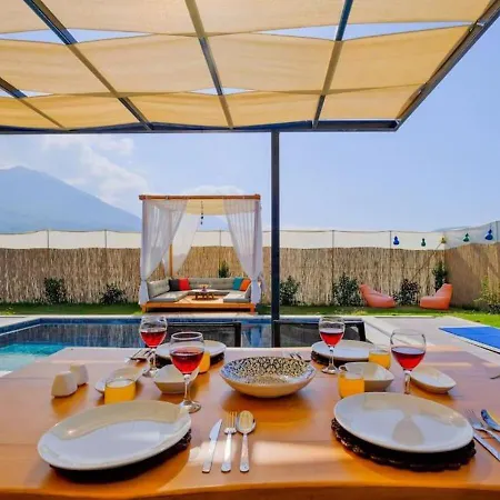 Private Pool With Jacuzzi For 4 People In Fethiye, Mugla - Awz 211 فيلة *
