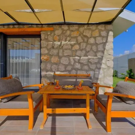 Private Pool With Jacuzzi For 4 People In Fethiye, Mugla - Awz 211 فيلة