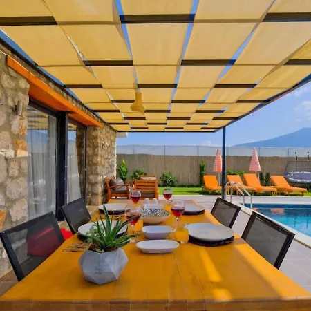 빌라 Private Pool With Jacuzzi For 4 People In Fethiye, Mugla - Awz 211 *